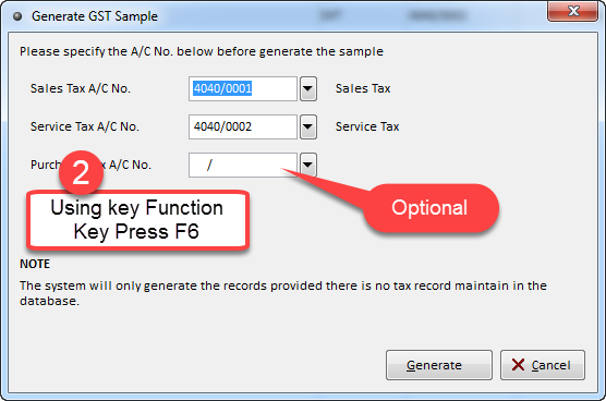 SST-0465 Re-generate SST Tax Codes